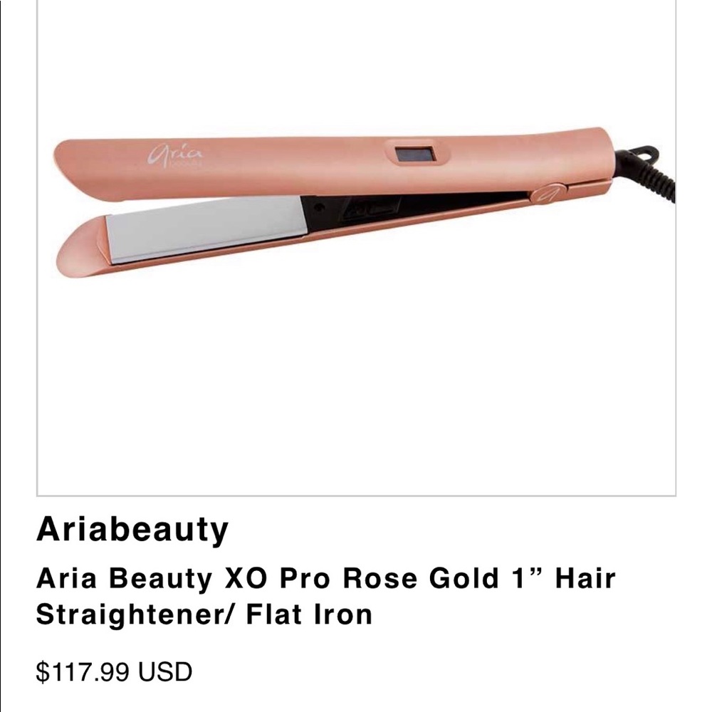 Aria Beauty XO Pro Flat Iron